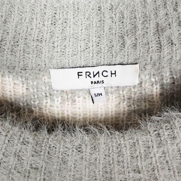 FRNCH Paris Camo Print Oversized Crew Neck Sweater - Picture 3 of 5